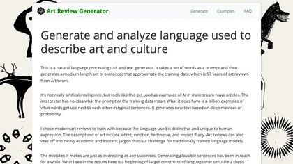 Artreviewgenerator